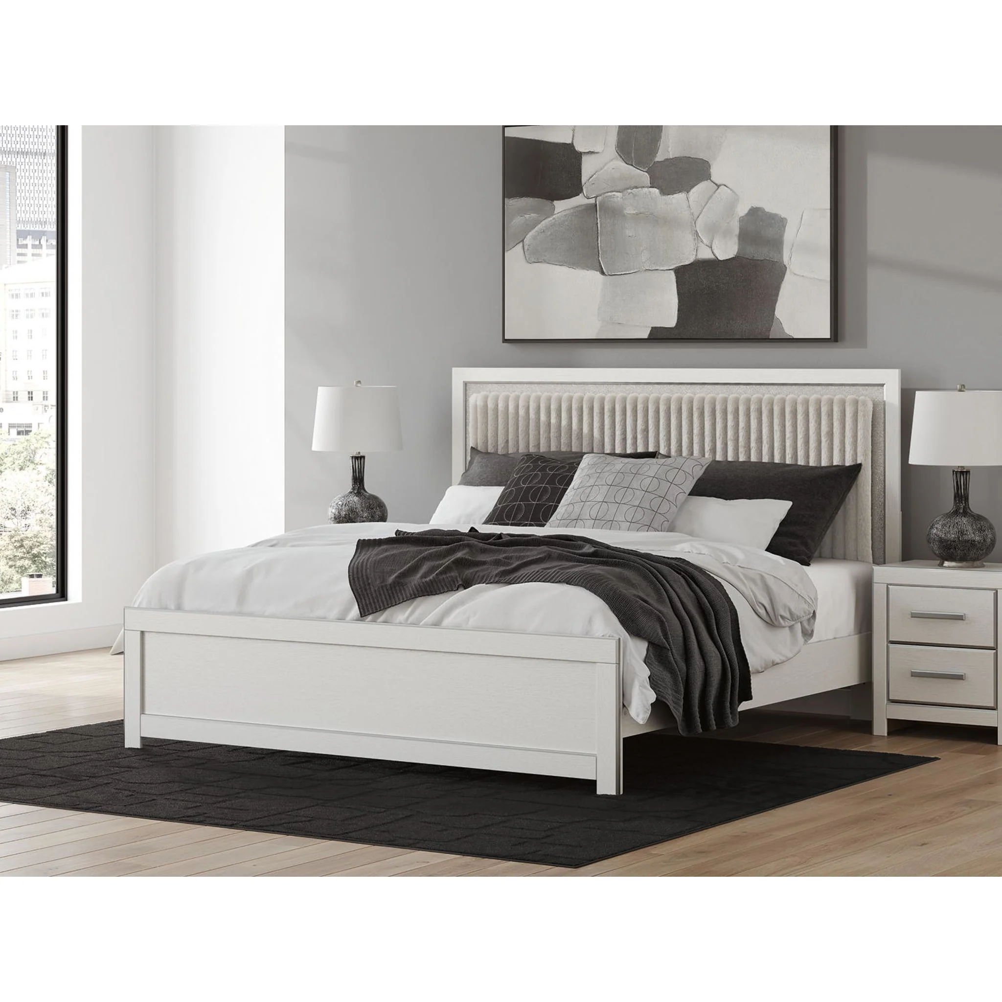 Zuraleus King Platform Bed - White - Image 11