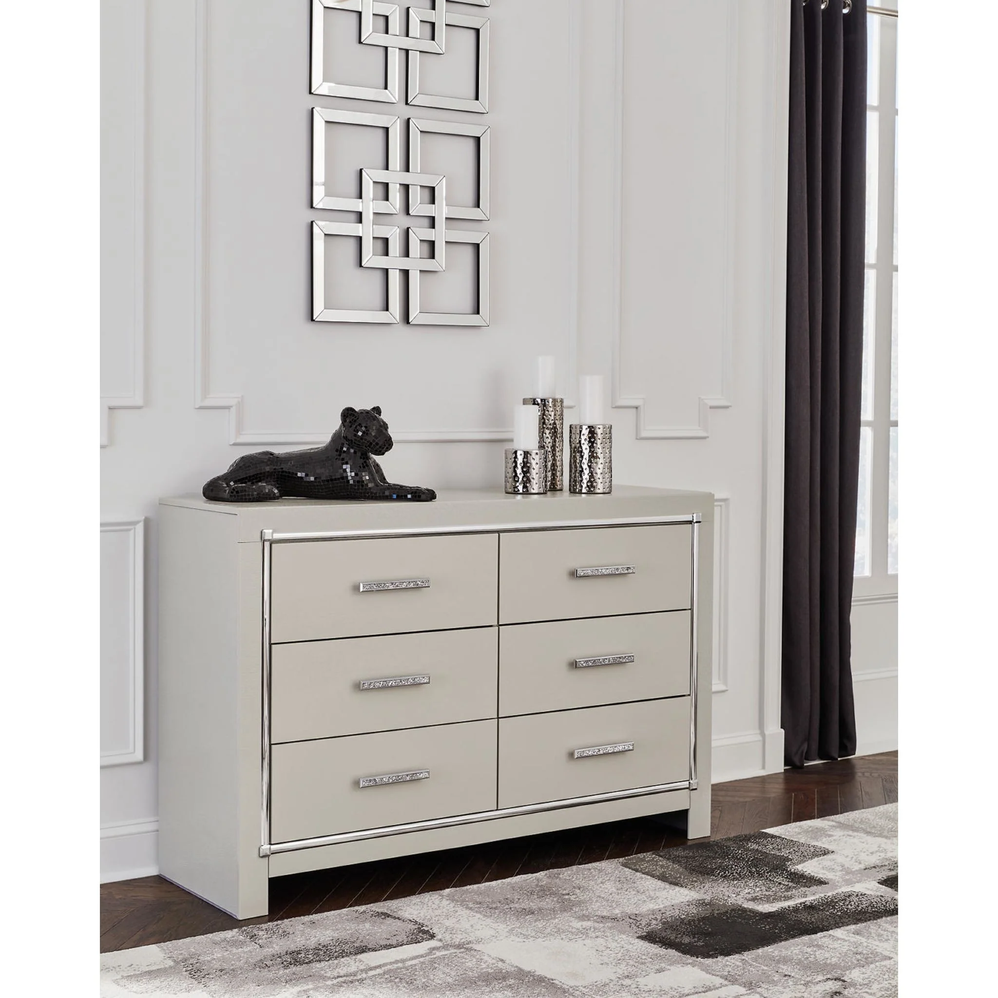 Zyniden Dresser - Silver - Image 11